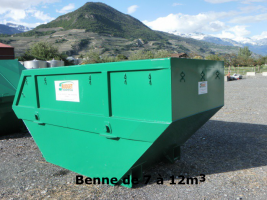 Benne de 7 à 12m3